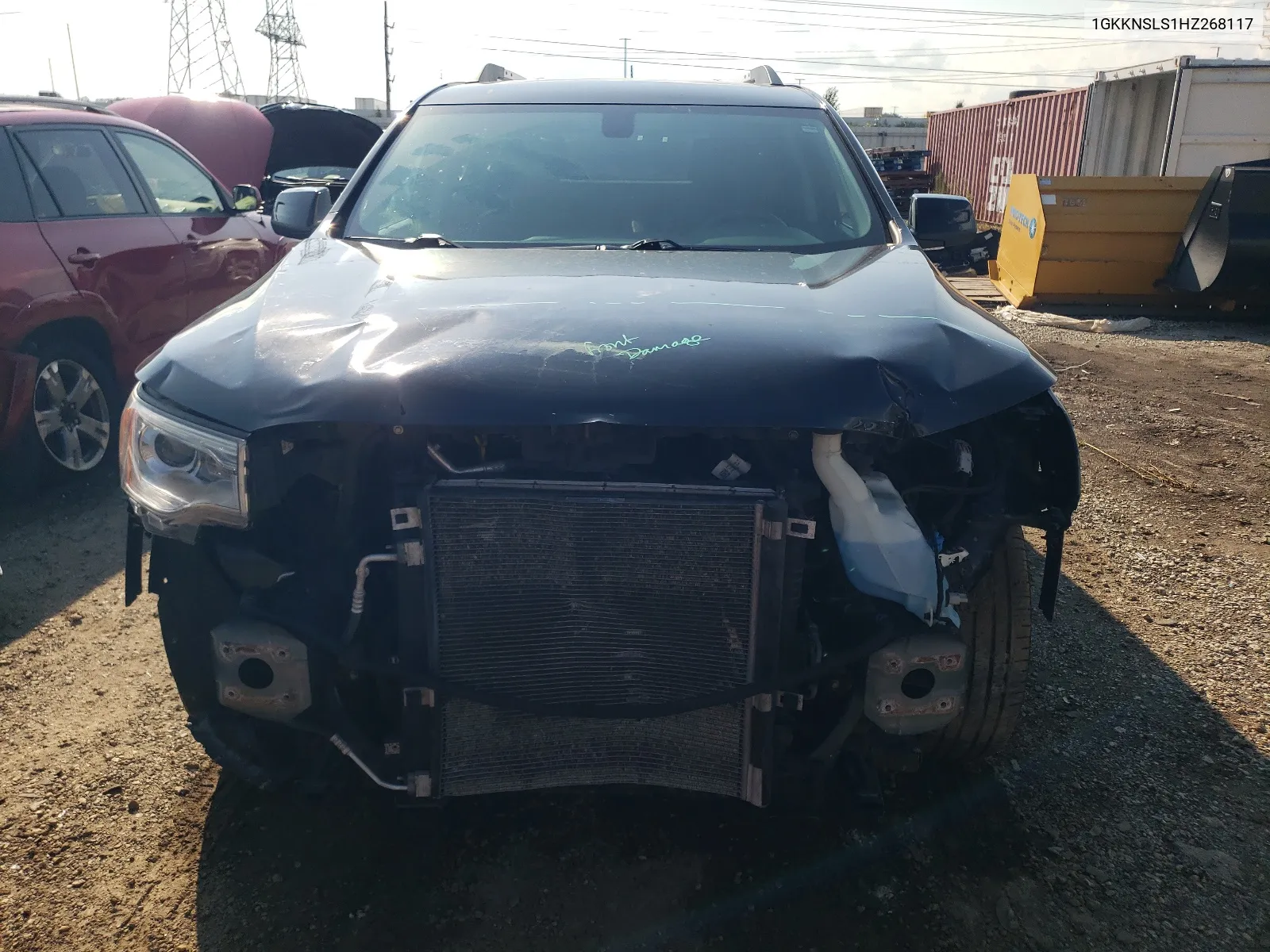 1GKKNSLS1HZ268117 2017 GMC Acadia Sle