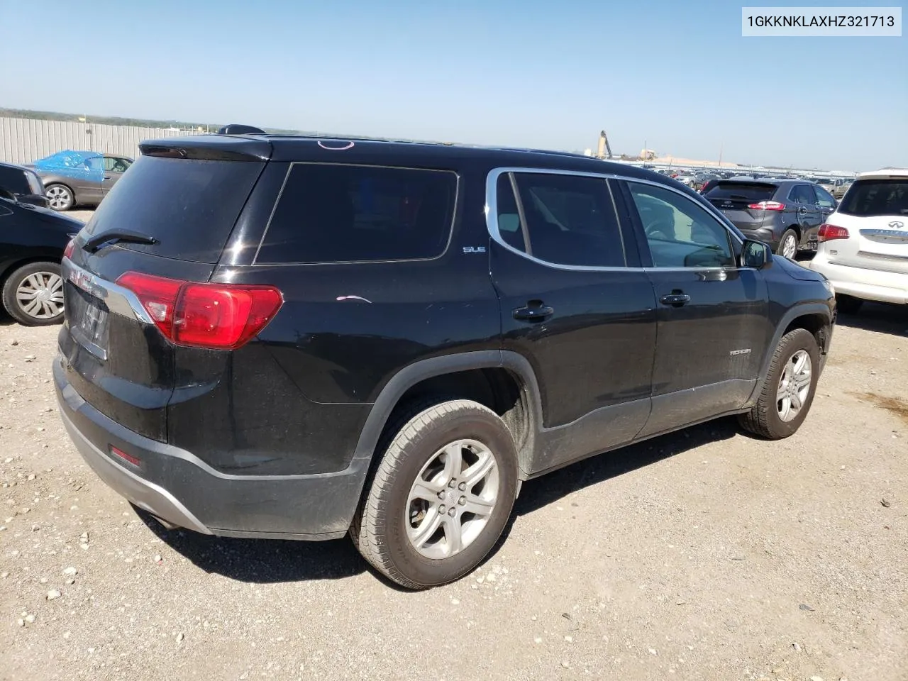 1GKKNKLAXHZ321713 2017 GMC Acadia Sle