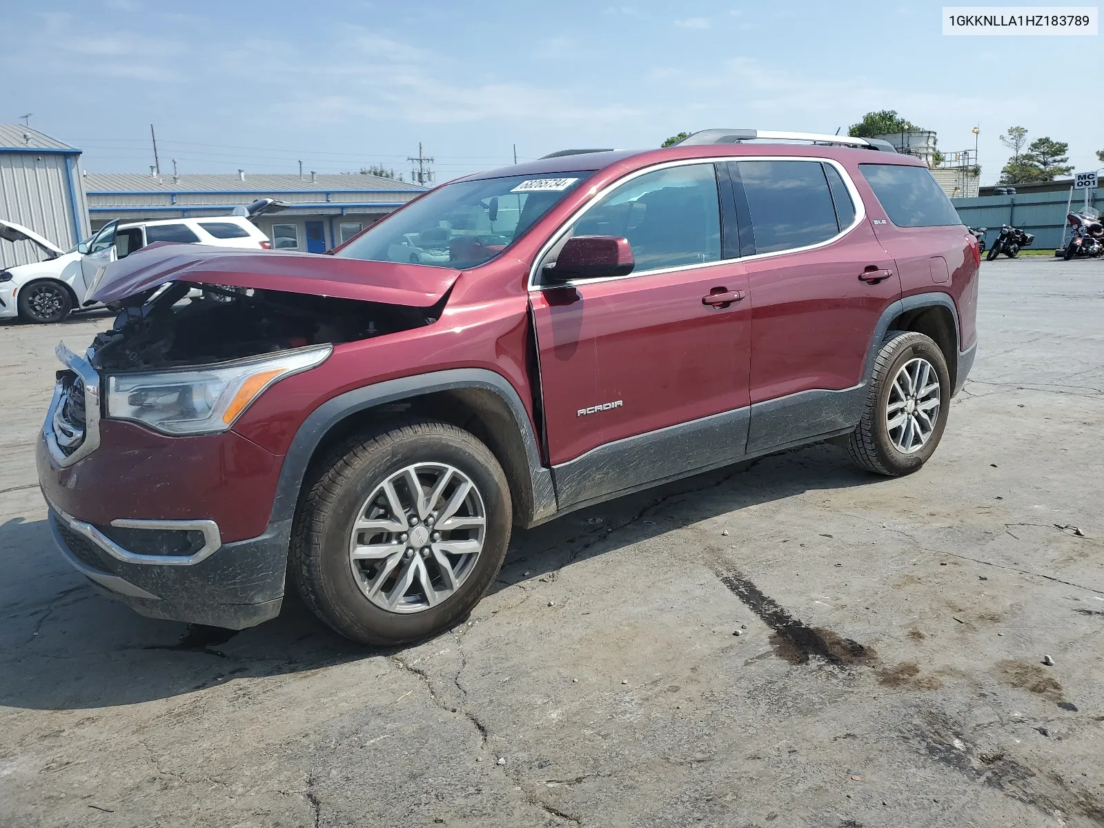 1GKKNLLA1HZ183789 2017 GMC Acadia Sle