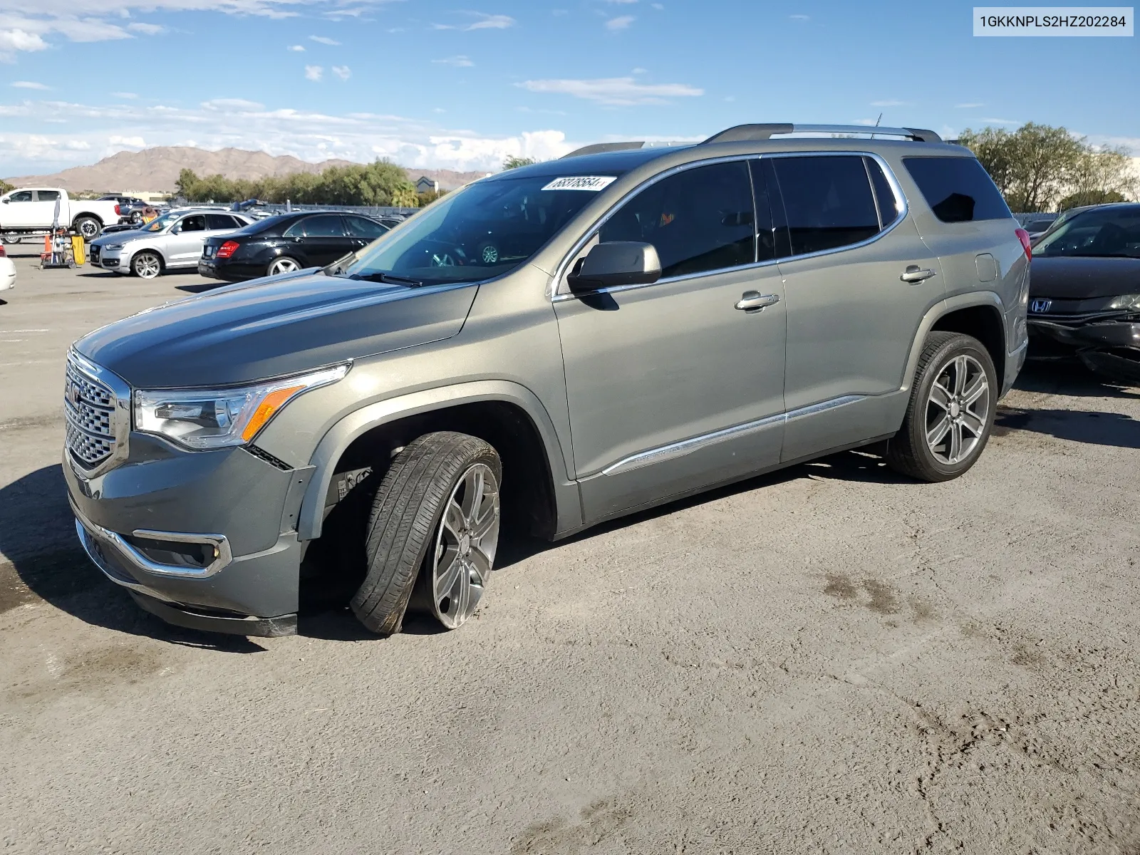 1GKKNPLS2HZ202284 2017 GMC Acadia Denali