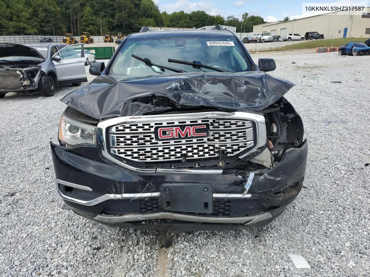 1GKKNXLS3HZ317587 2017 GMC Acadia Denali