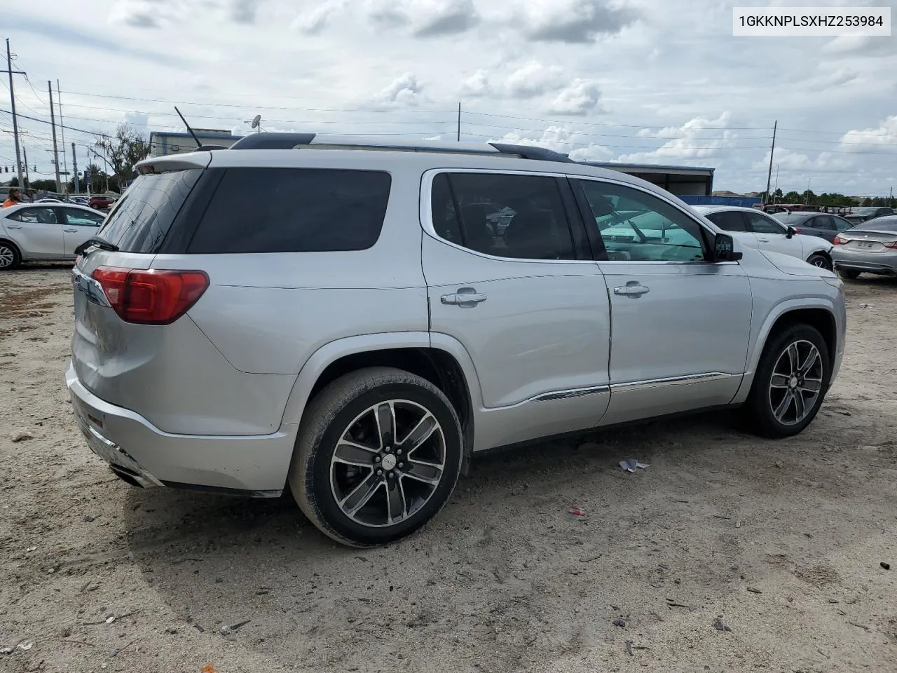 1GKKNPLSXHZ253984 2017 GMC Acadia Denali