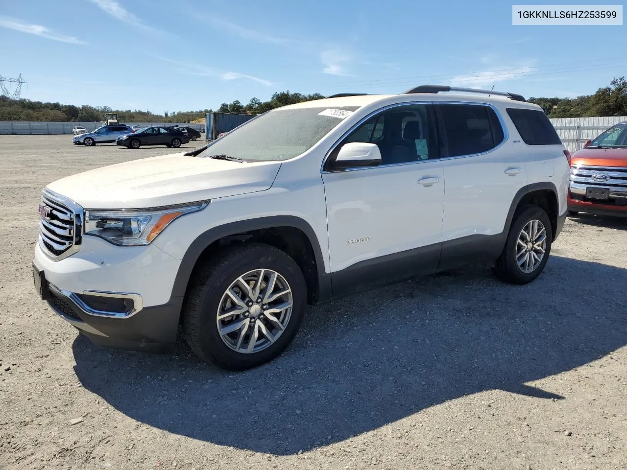 1GKKNLLS6HZ253599 2017 GMC Acadia Sle