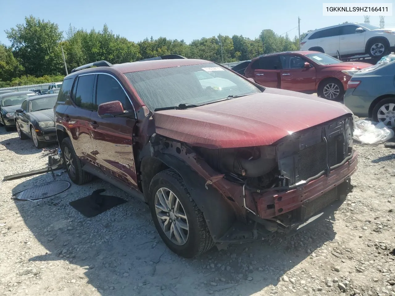 1GKKNLLS9HZ166411 2017 GMC Acadia Sle