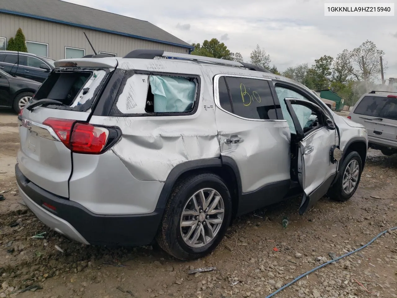 1GKKNLLA9HZ215940 2017 GMC Acadia Sle