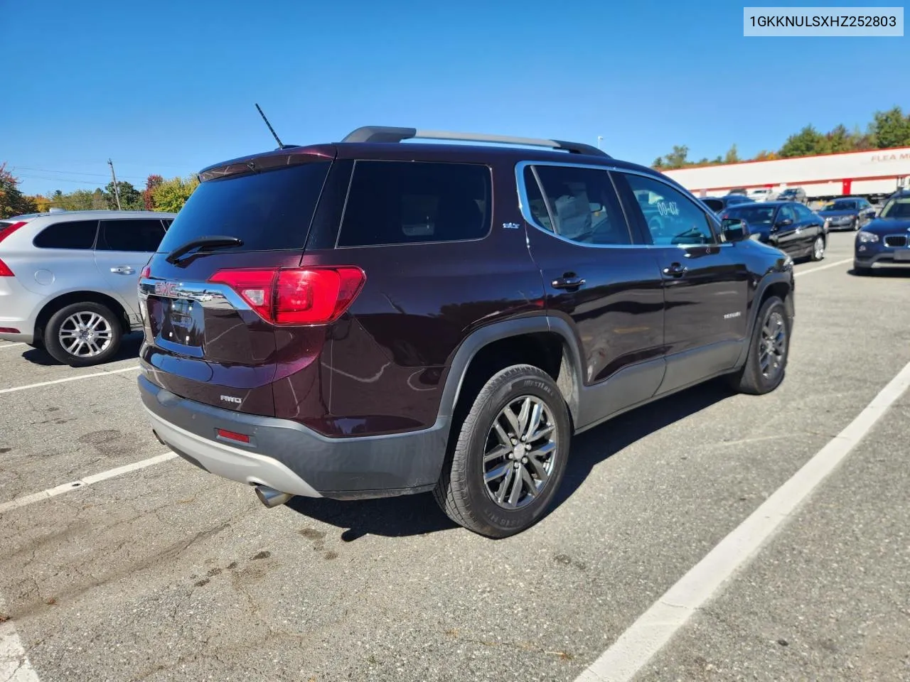 1GKKNULSXHZ252803 2017 GMC Acadia Slt