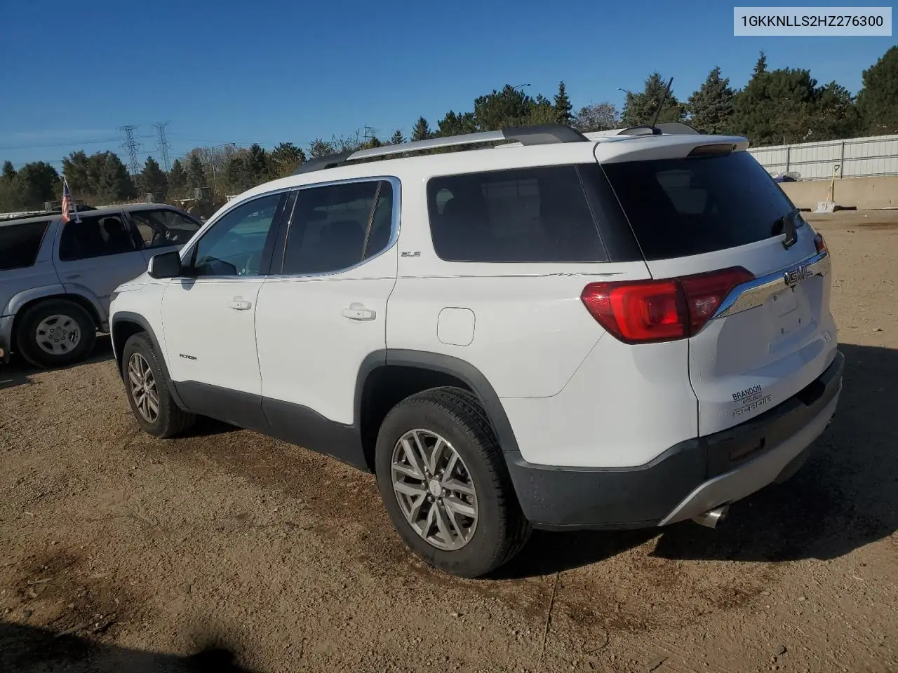 1GKKNLLS2HZ276300 2017 GMC Acadia Sle