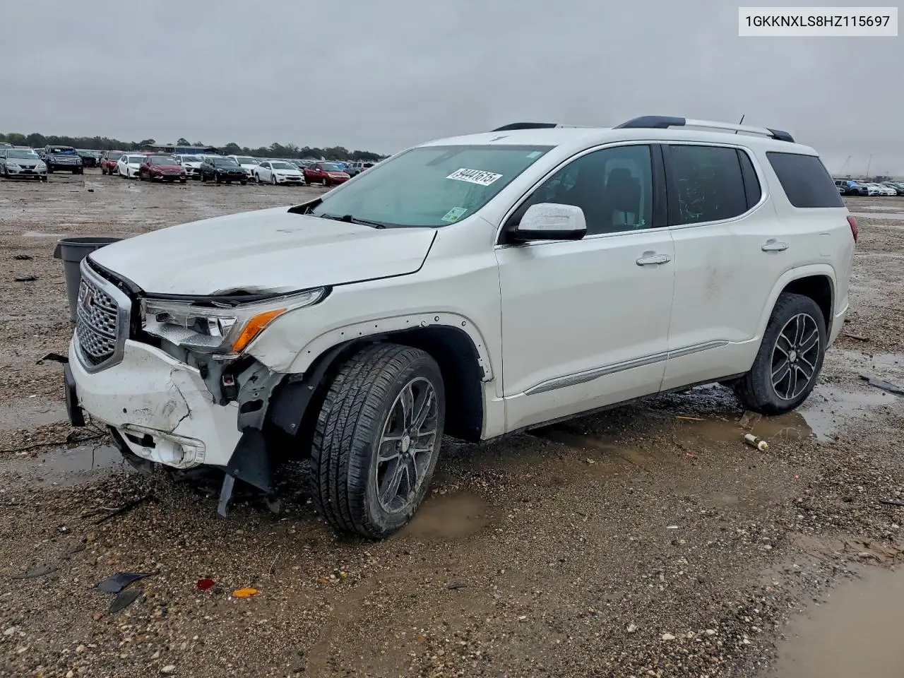 1GKKNXLS8HZ115697 2017 GMC Acadia Denali