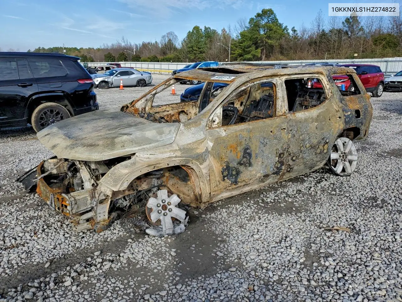 1GKKNXLS1HZ274822 2017 GMC Acadia Denali