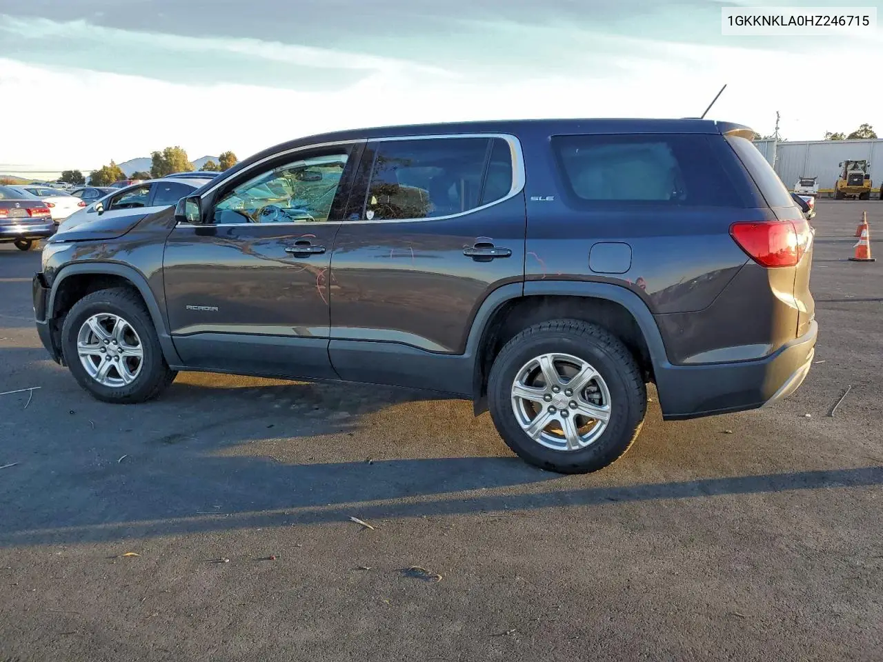 1GKKNKLA0HZ246715 2017 GMC Acadia Sle
