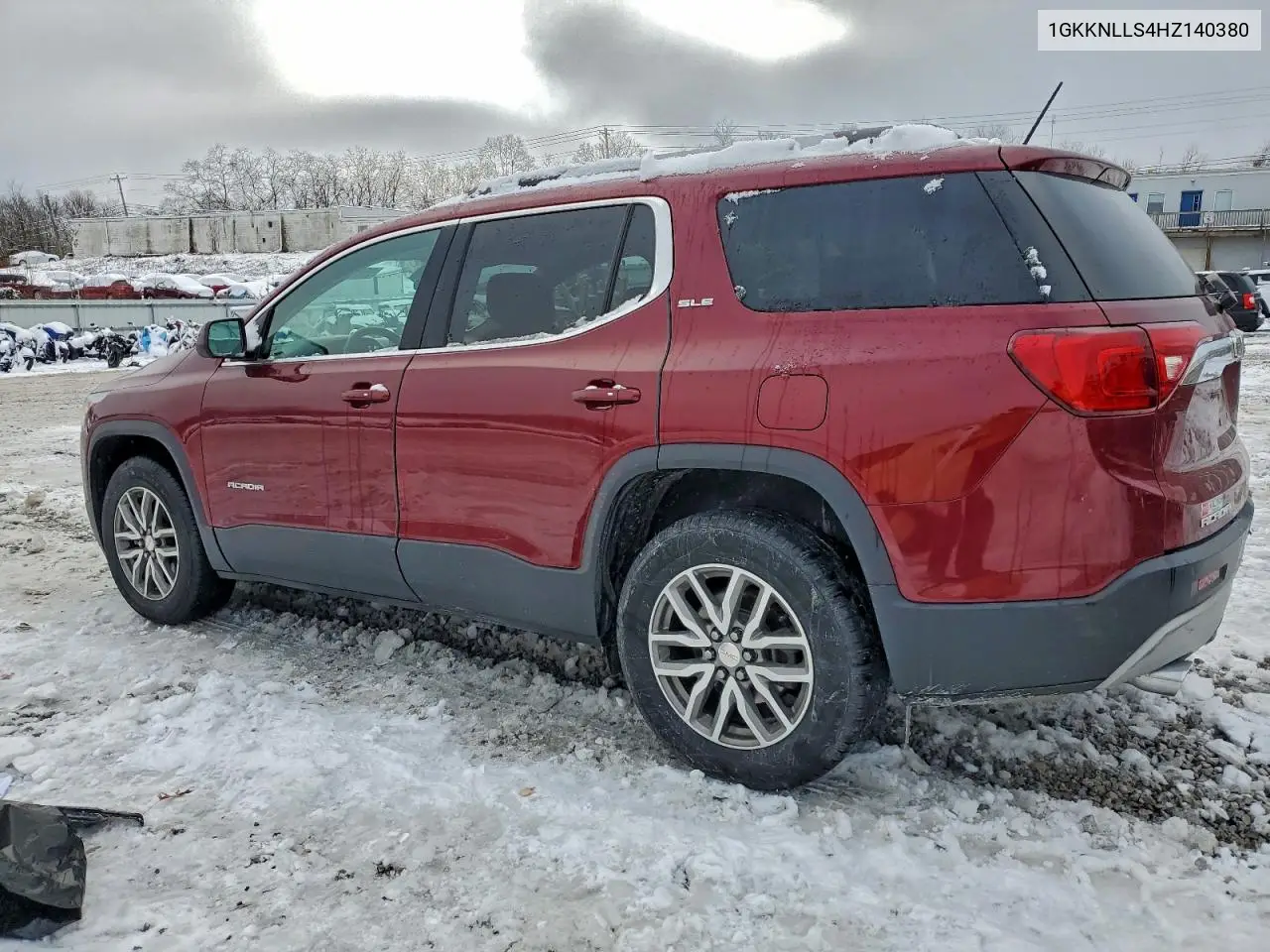 1GKKNLLS4HZ140380 2017 GMC Acadia Sle