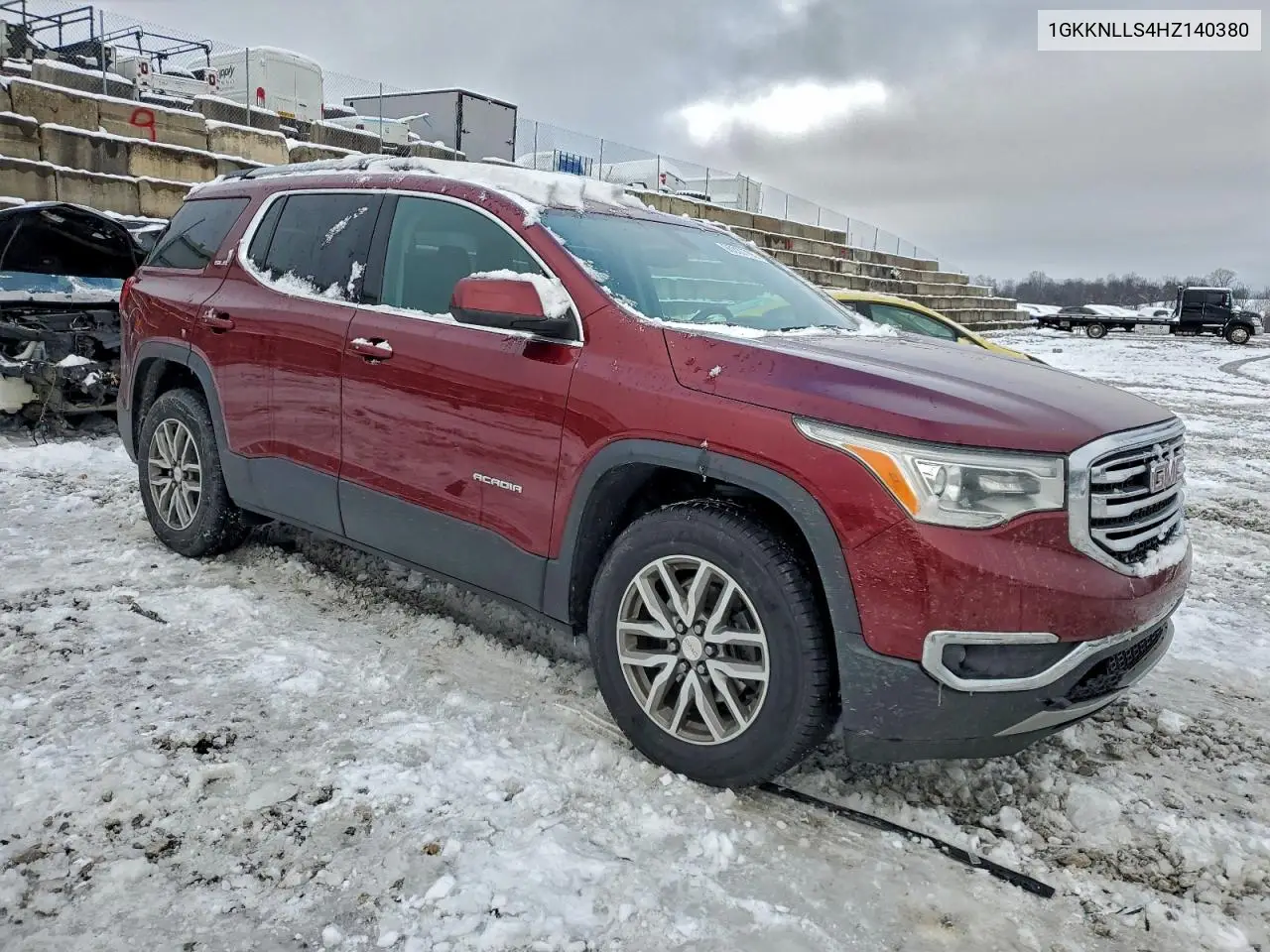 1GKKNLLS4HZ140380 2017 GMC Acadia Sle