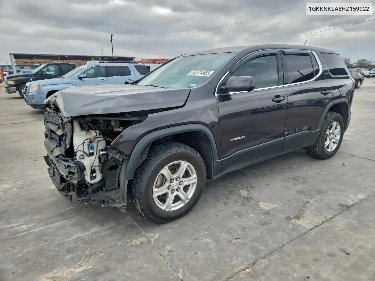 1GKKNKLA8HZ159922 2017 GMC Acadia Sle