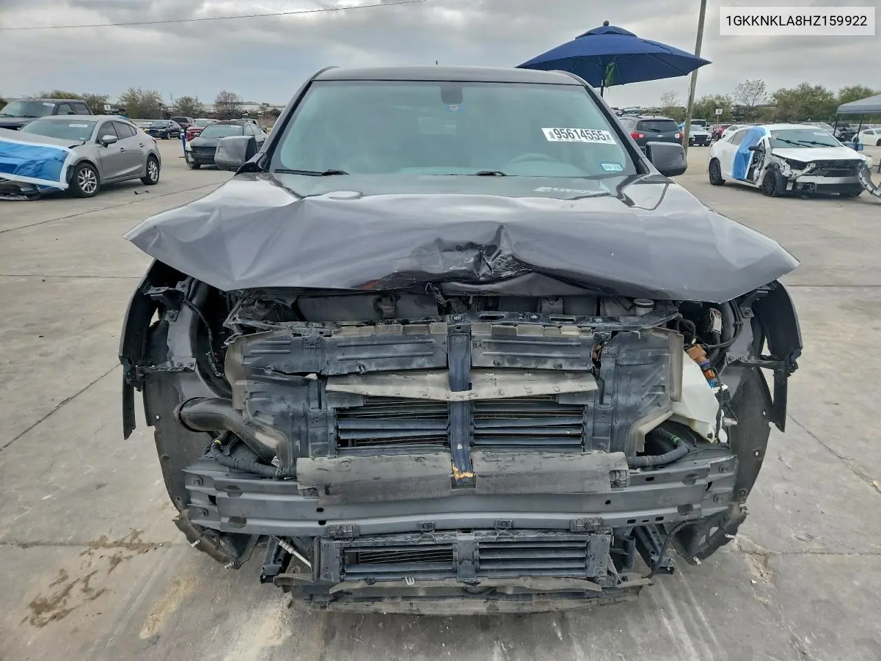 1GKKNKLA8HZ159922 2017 GMC Acadia Sle
