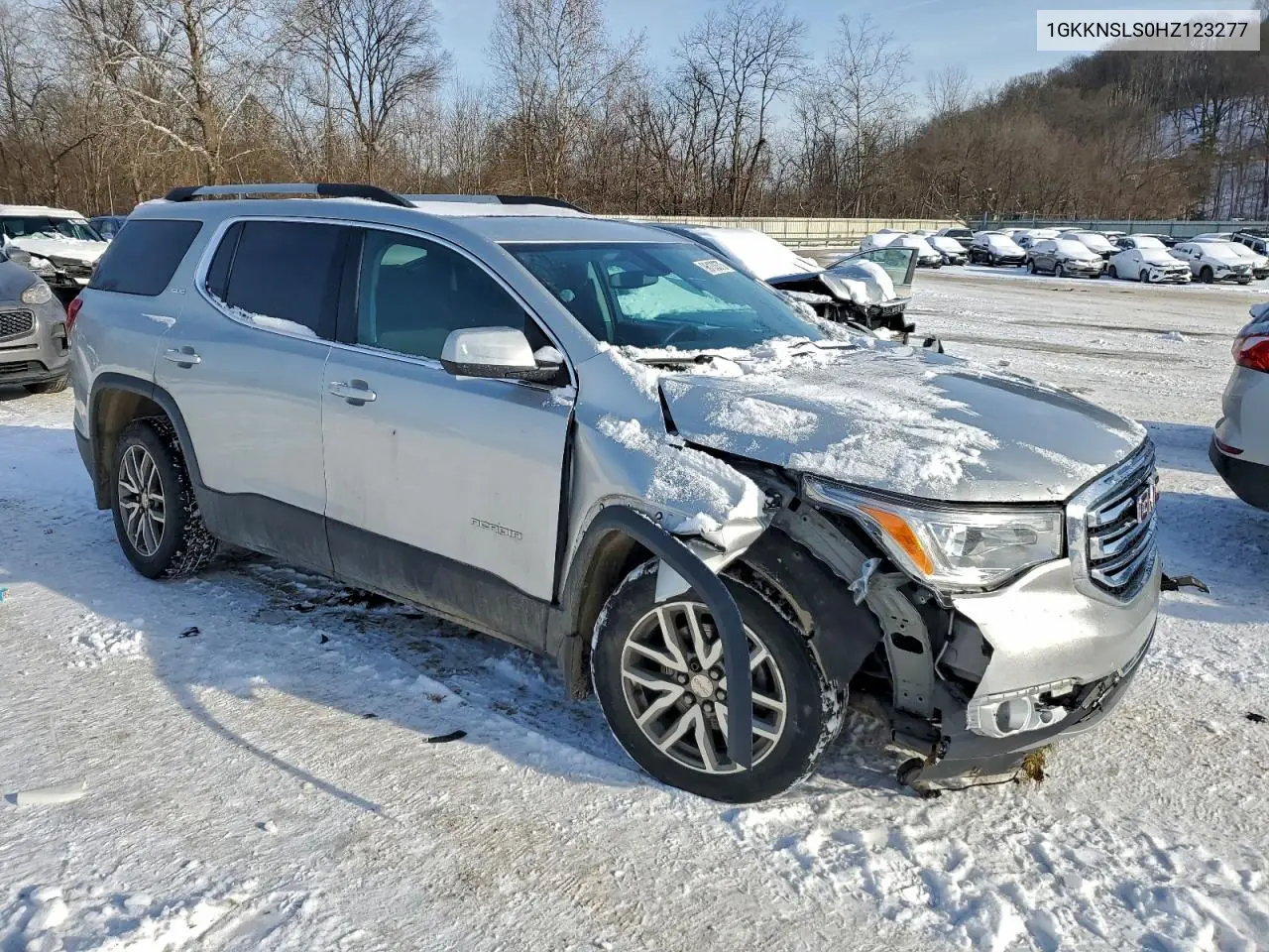 1GKKNSLS0HZ123277 2017 GMC Acadia Sle