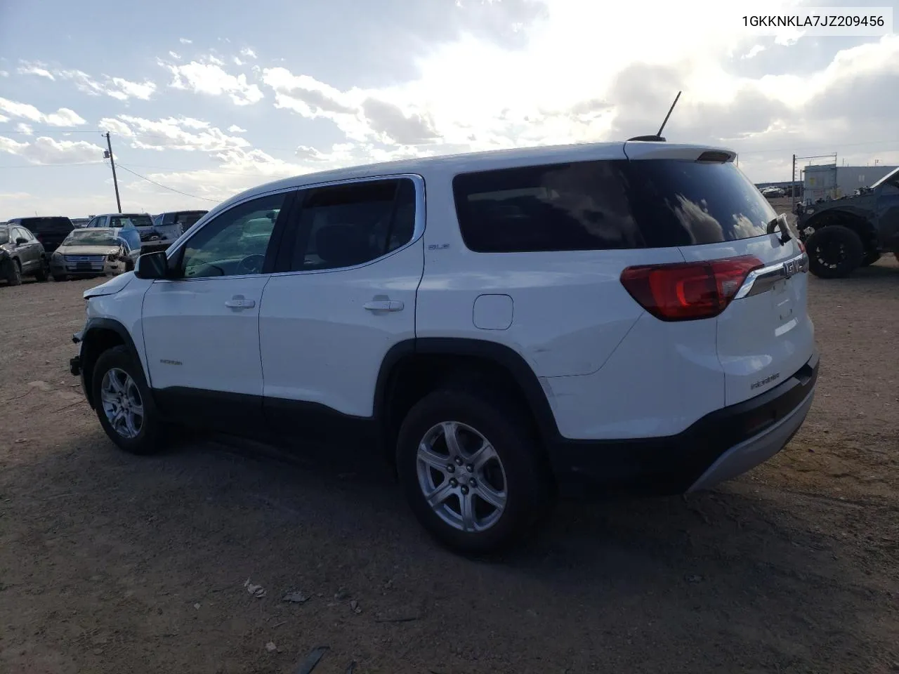 1GKKNKLA7JZ209456 2018 GMC Acadia Sle