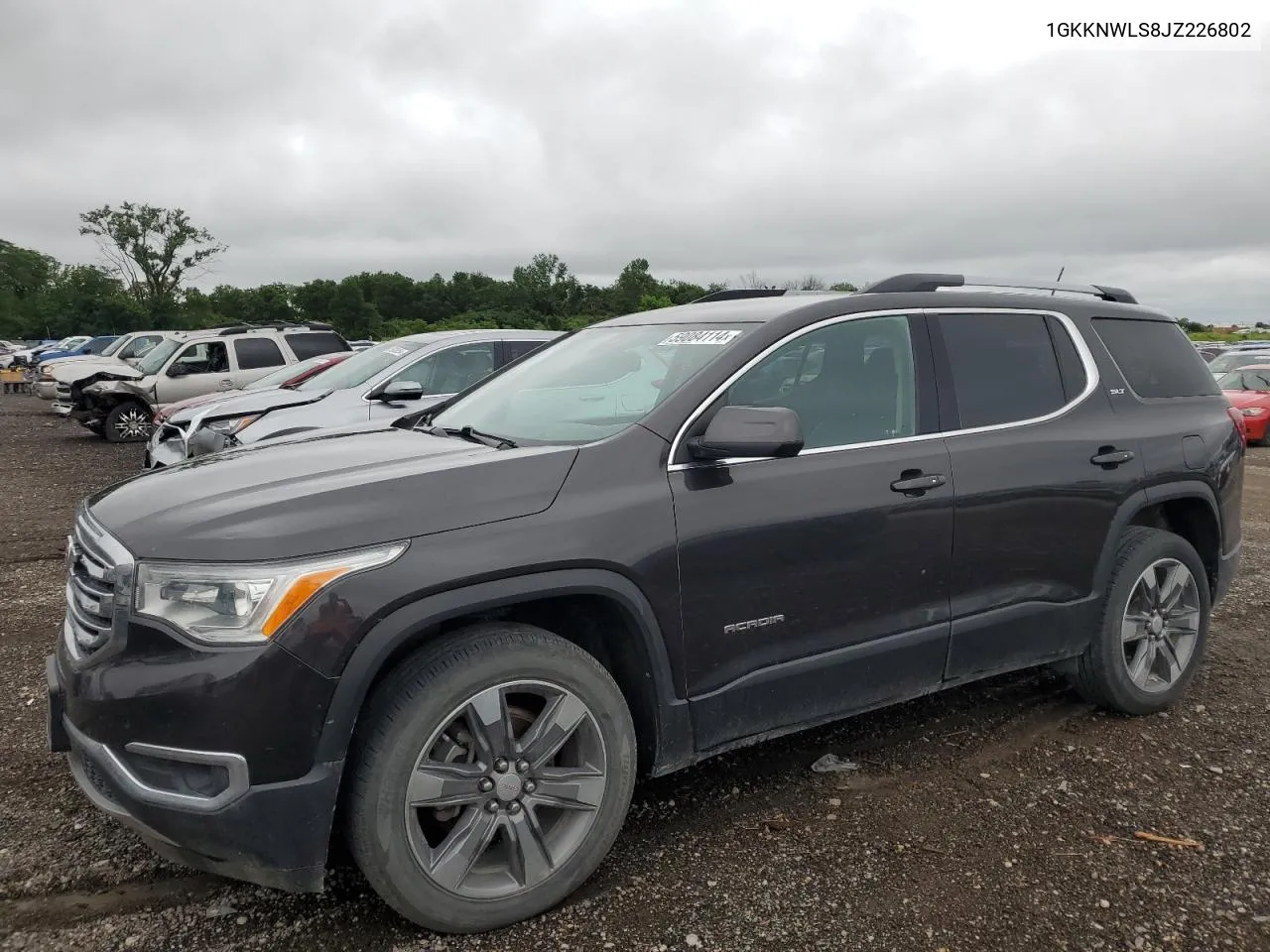 1GKKNWLS8JZ226802 2018 GMC Acadia Slt-2