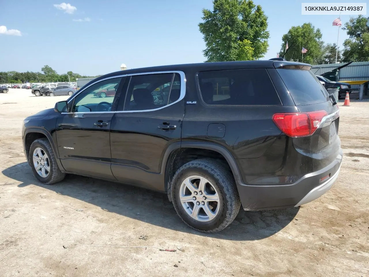 1GKKNKLA9JZ149387 2018 GMC Acadia Sle