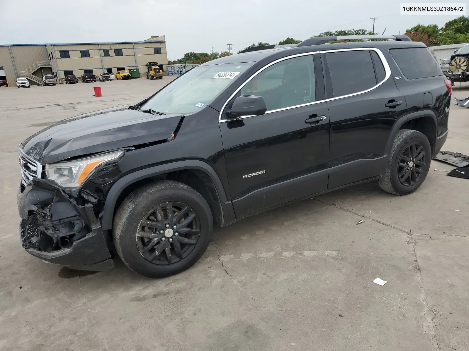 1GKKNMLS3JZ186472 2018 GMC Acadia Slt-1