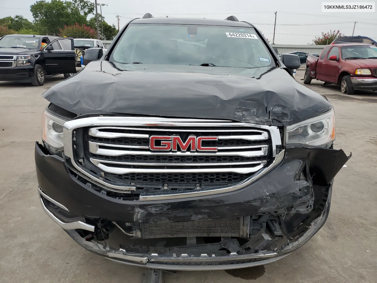 1GKKNMLS3JZ186472 2018 GMC Acadia Slt-1