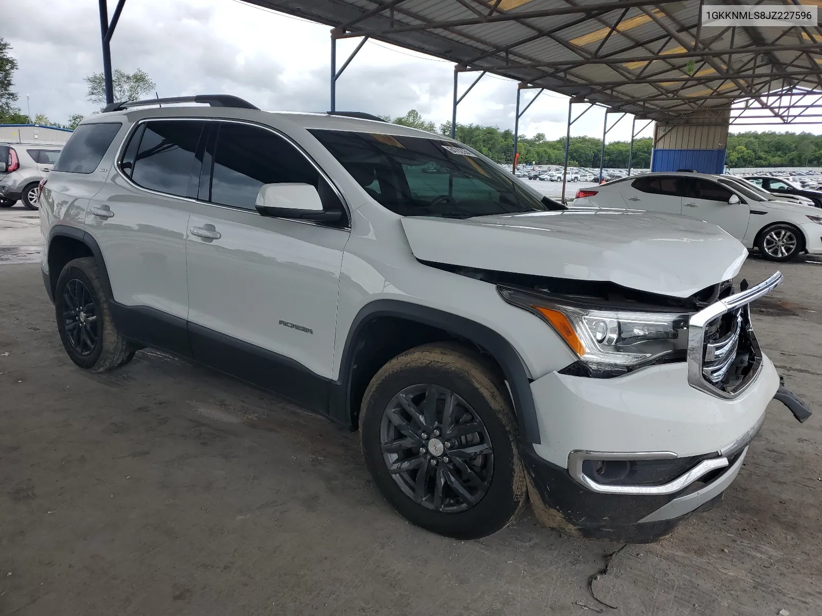 1GKKNMLS8JZ227596 2018 GMC Acadia Slt-1