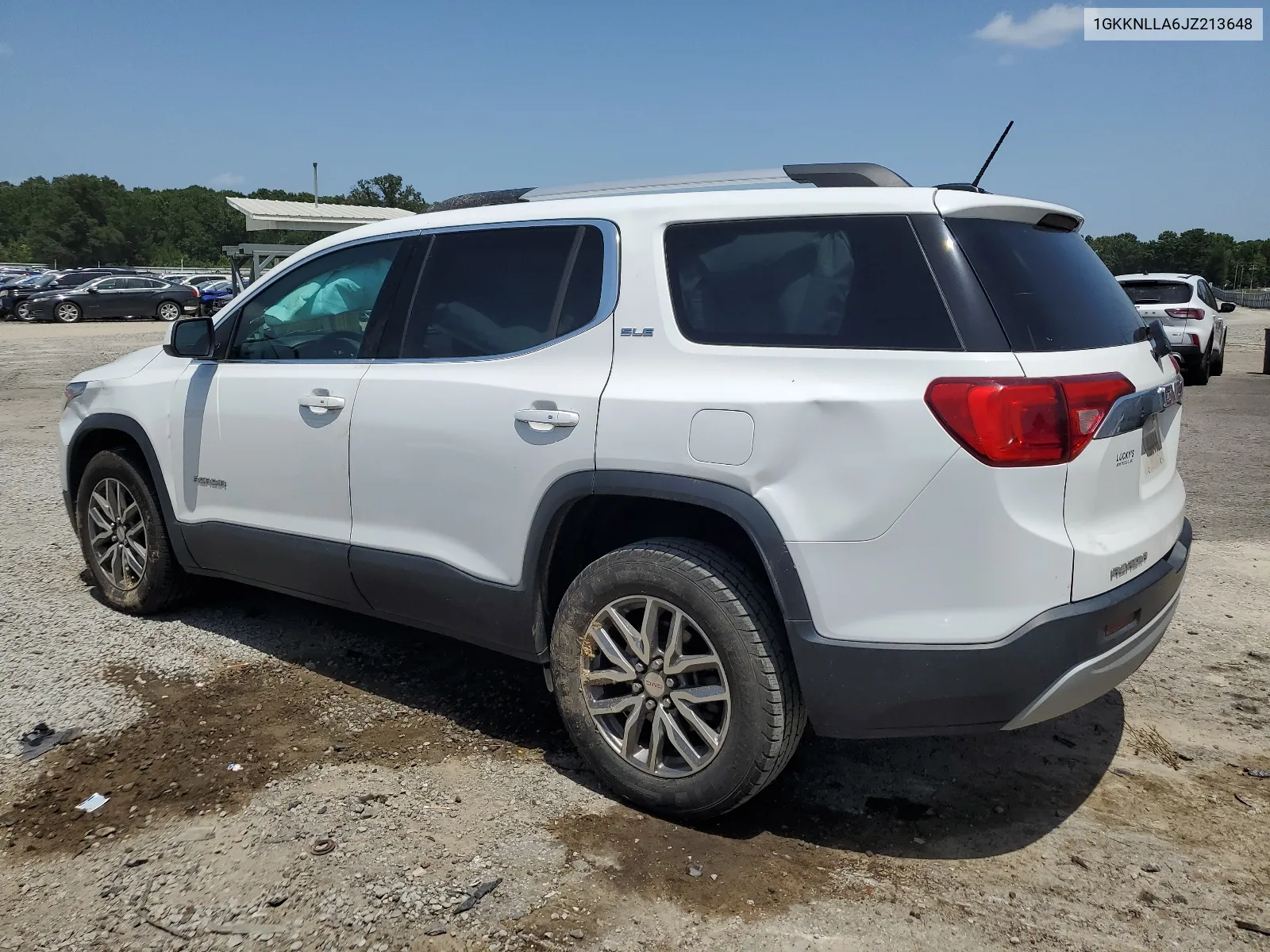 1GKKNLLA6JZ213648 2018 GMC Acadia Sle