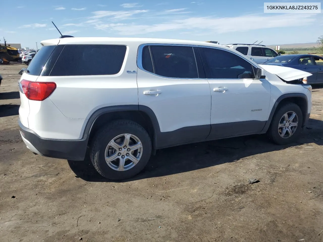 1GKKNKLA8JZ243275 2018 GMC Acadia Sle