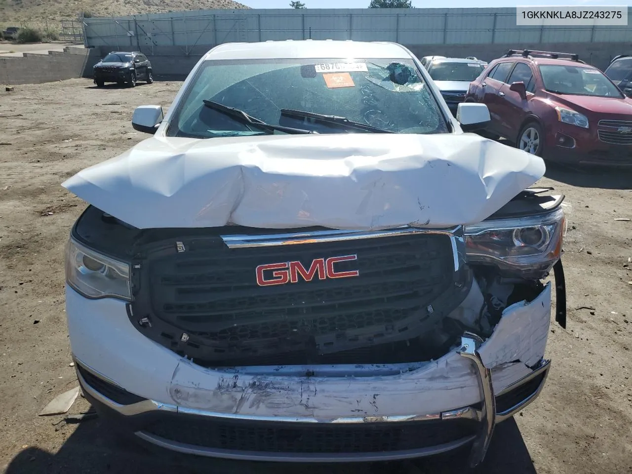 1GKKNKLA8JZ243275 2018 GMC Acadia Sle