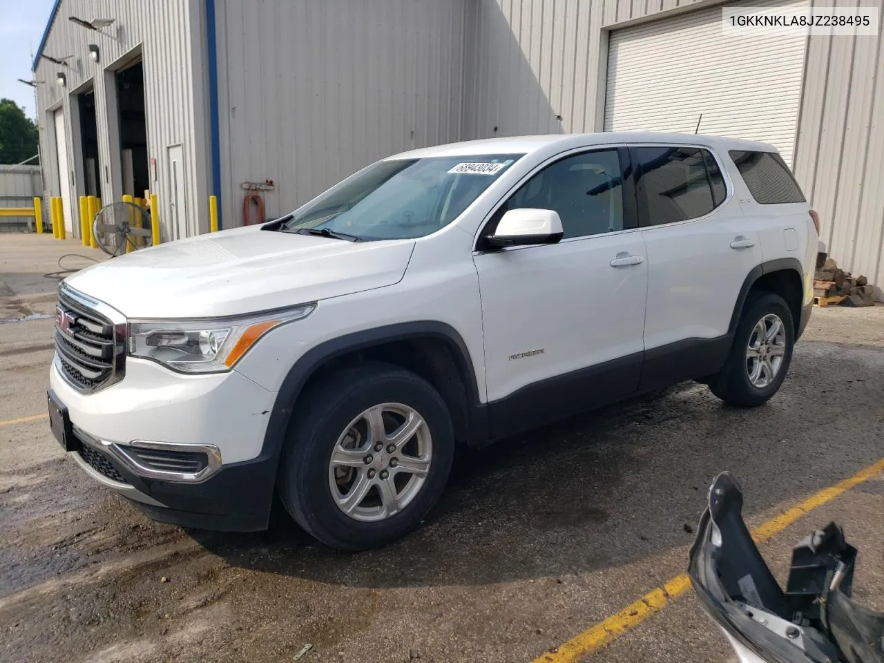 1GKKNKLA8JZ238495 2018 GMC Acadia Sle