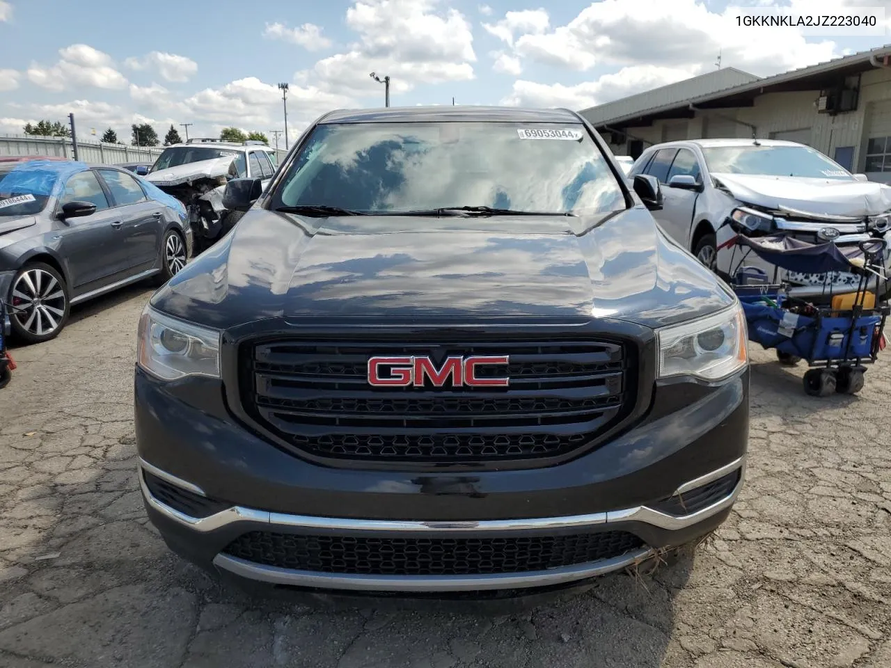 1GKKNKLA2JZ223040 2018 GMC Acadia Sle