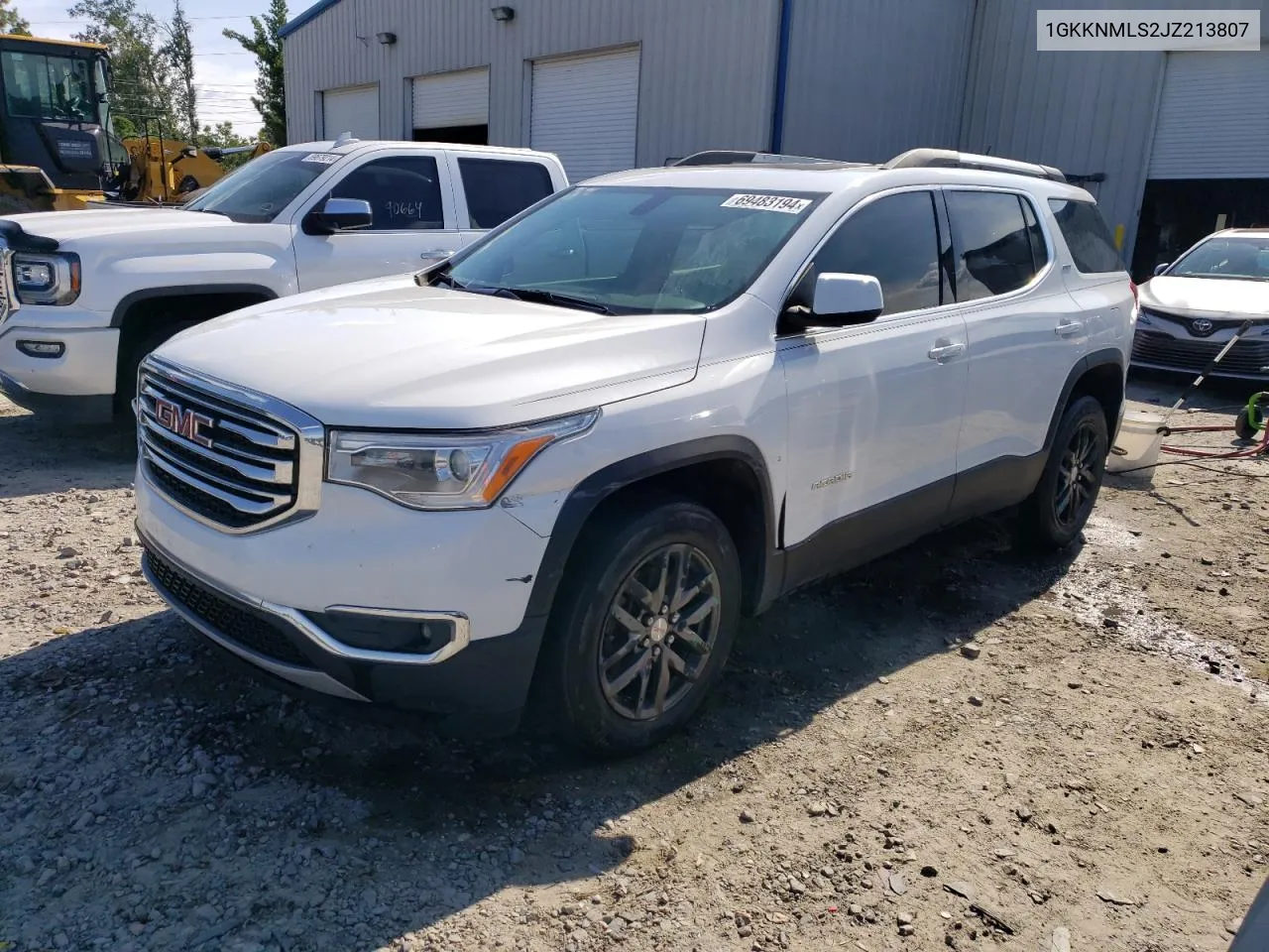 1GKKNMLS2JZ213807 2018 GMC Acadia Slt-1