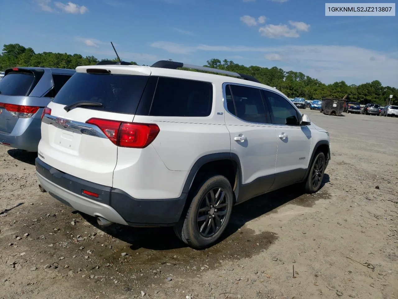 1GKKNMLS2JZ213807 2018 GMC Acadia Slt-1