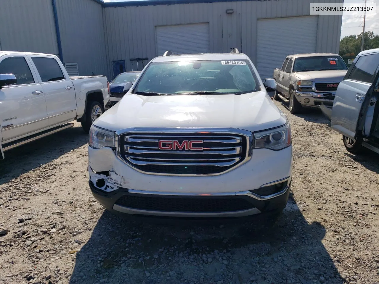 1GKKNMLS2JZ213807 2018 GMC Acadia Slt-1