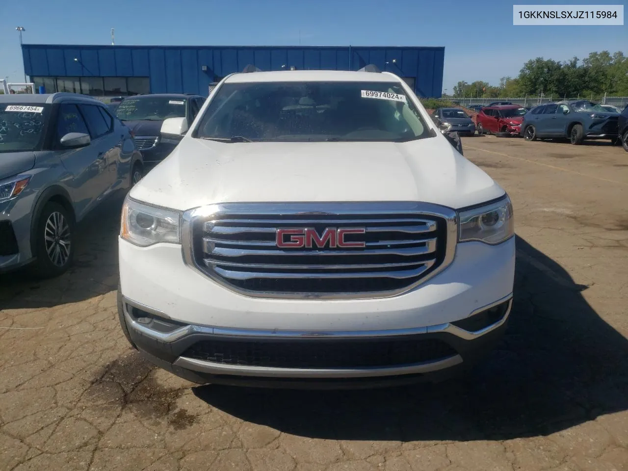 1GKKNSLSXJZ115984 2018 GMC Acadia Sle