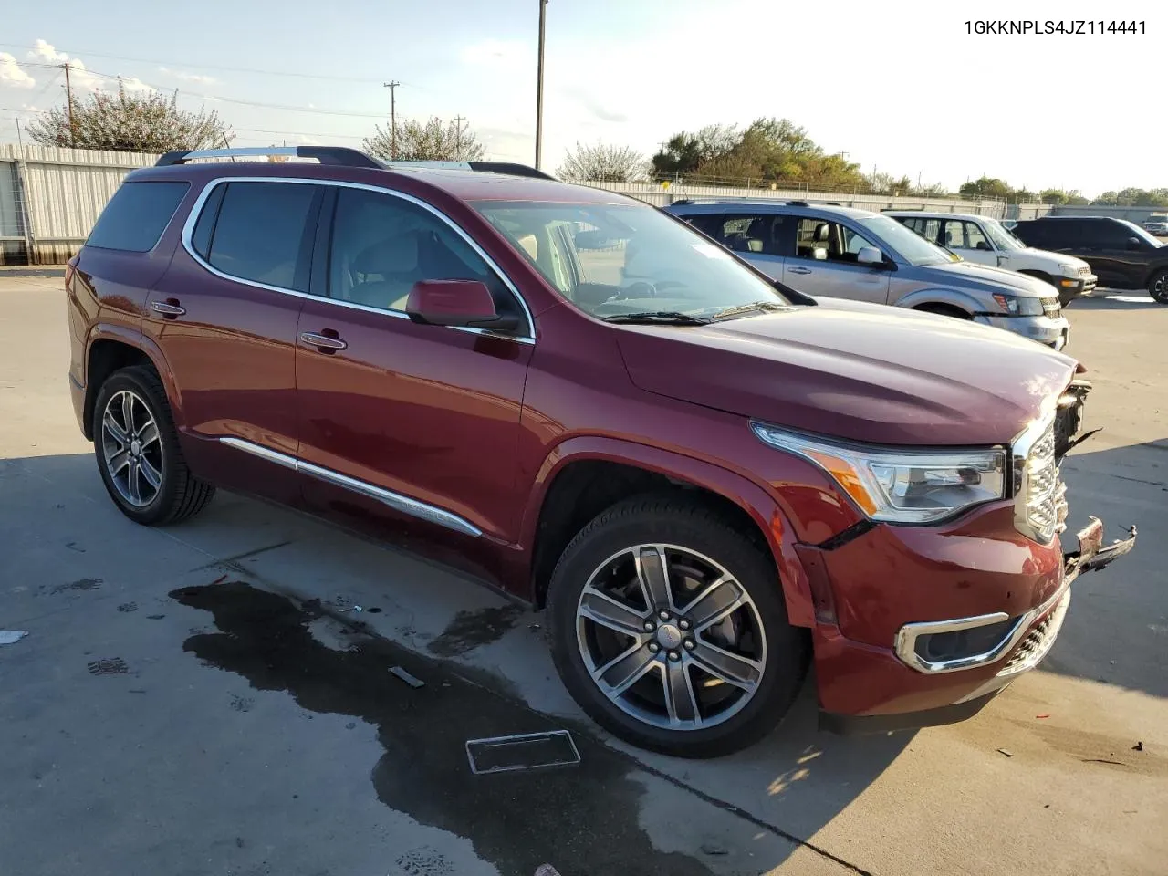 1GKKNPLS4JZ114441 2018 GMC Acadia Denali