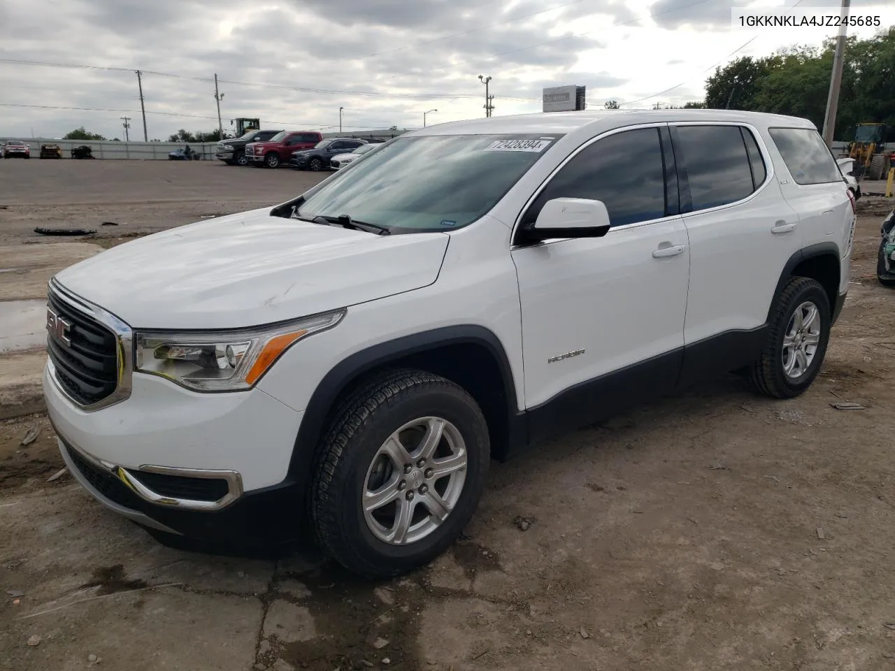 1GKKNKLA4JZ245685 2018 GMC Acadia Sle