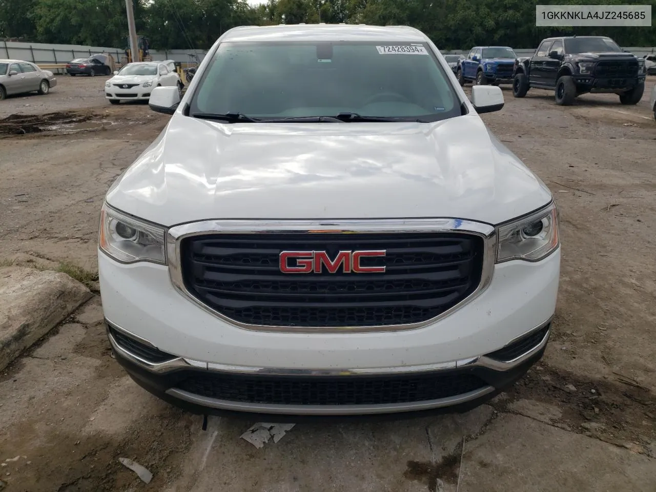 1GKKNKLA4JZ245685 2018 GMC Acadia Sle