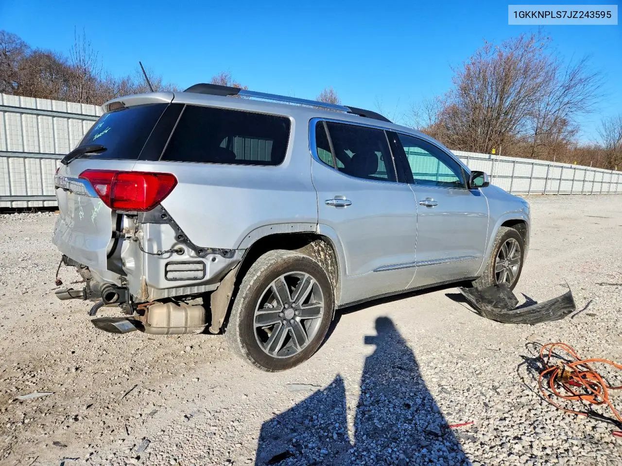 1GKKNPLS7JZ243595 2018 GMC Acadia Denali