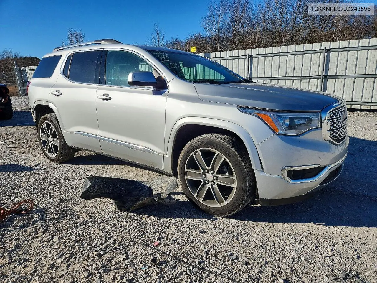 1GKKNPLS7JZ243595 2018 GMC Acadia Denali