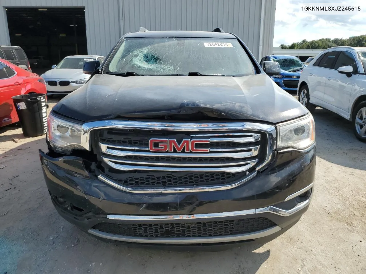 1GKKNMLSXJZ245615 2018 GMC Acadia Slt-1