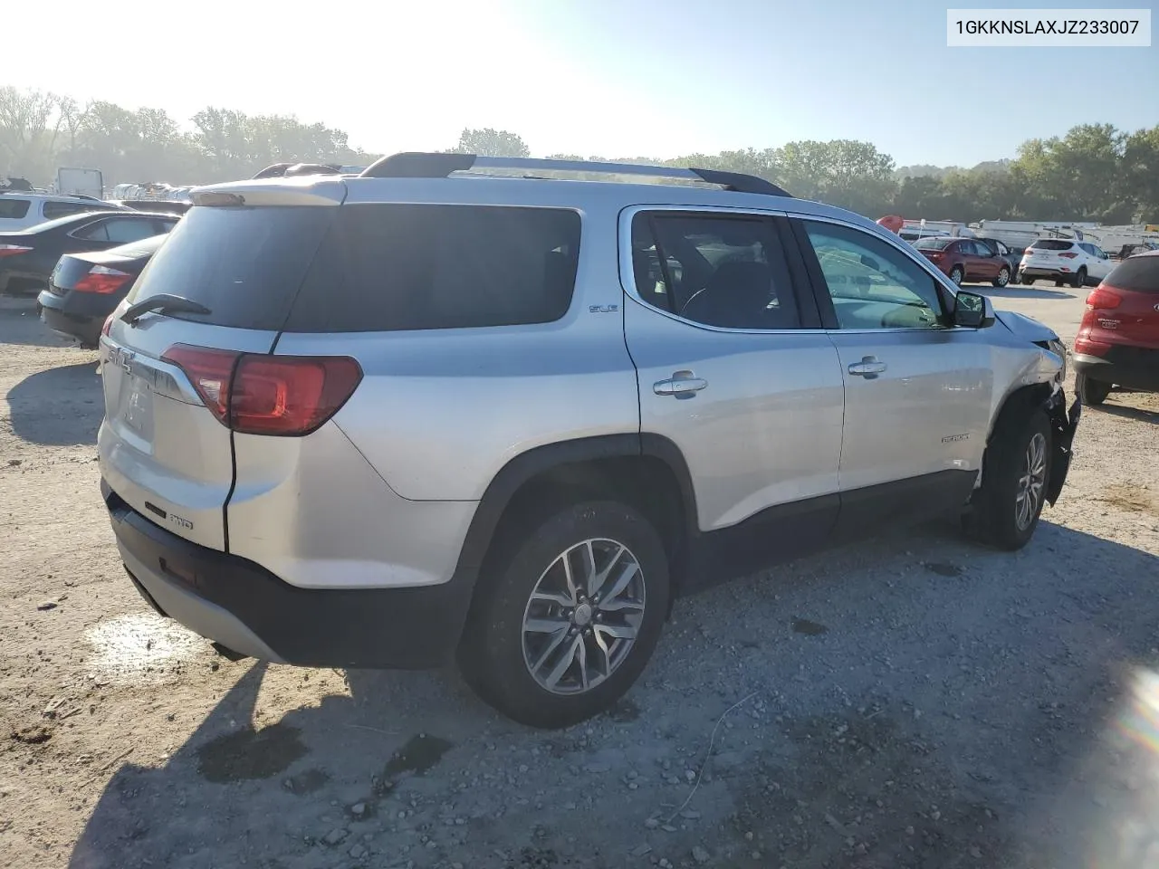 1GKKNSLAXJZ233007 2018 GMC Acadia Sle