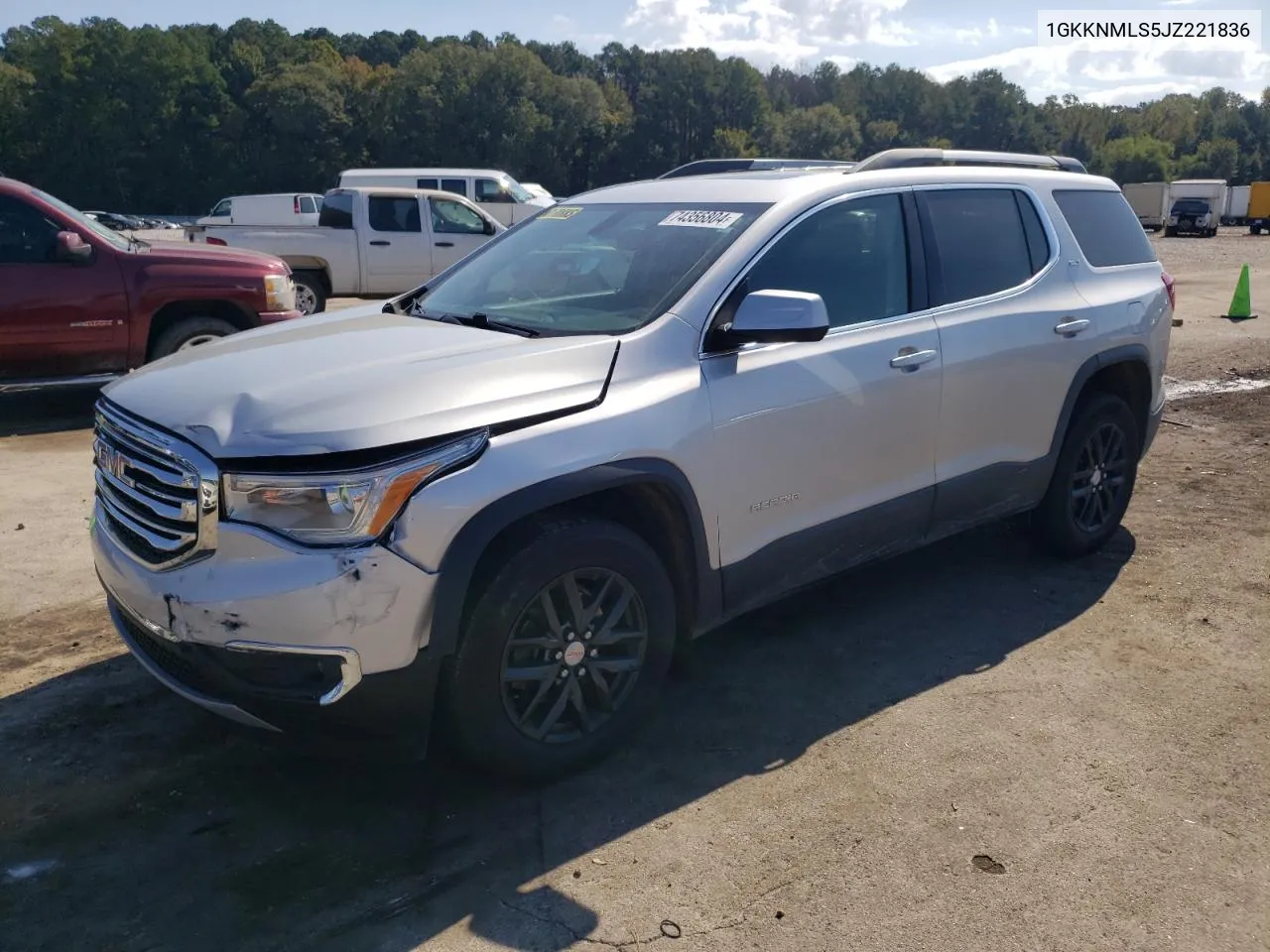 1GKKNMLS5JZ221836 2018 GMC Acadia Slt-1