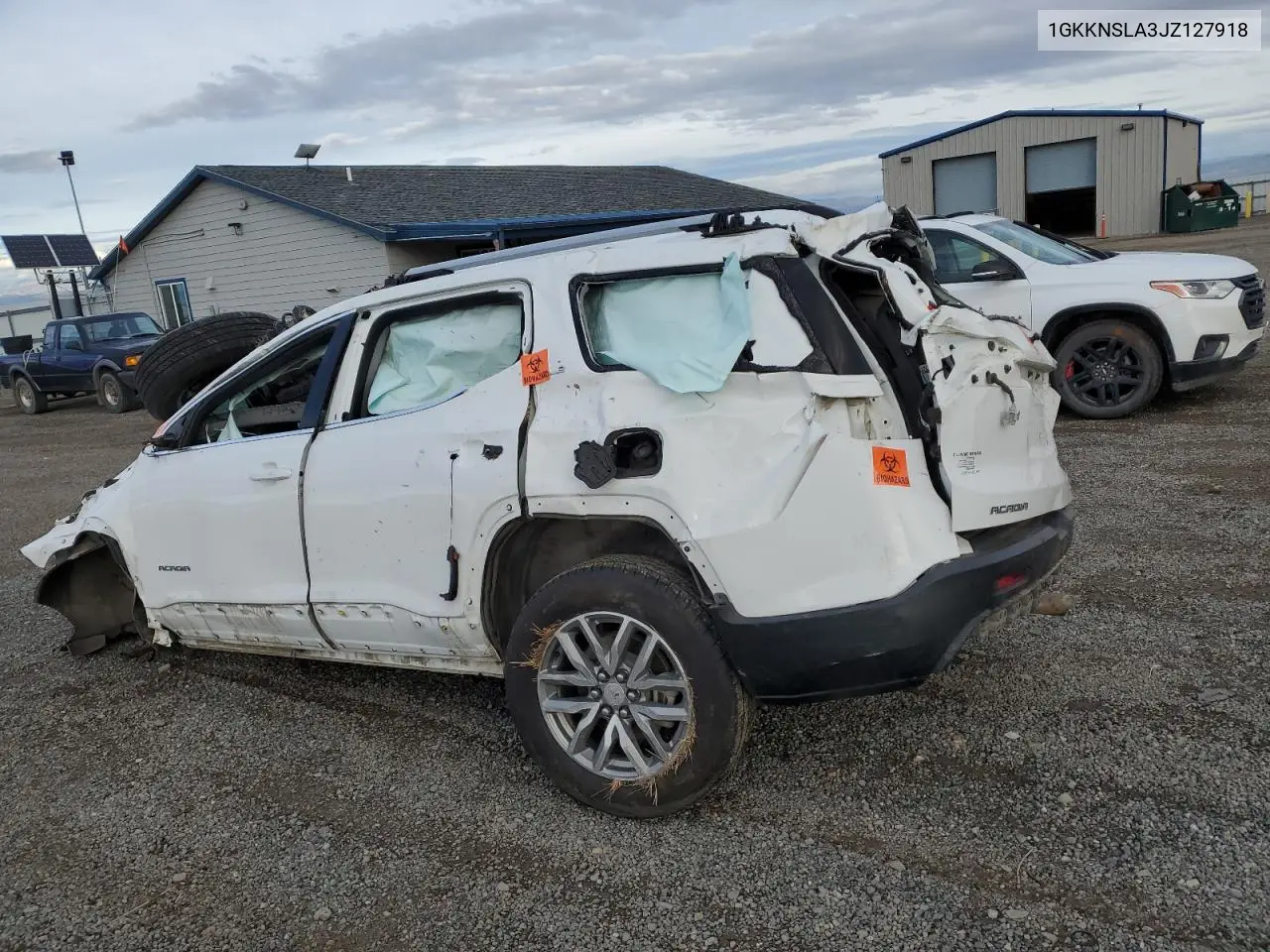 1GKKNSLA3JZ127918 2018 GMC Acadia Sle