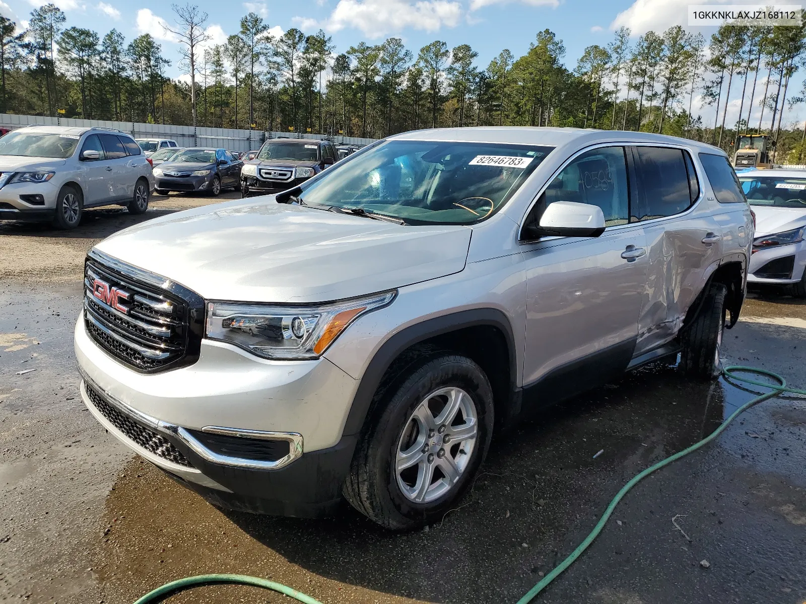 1GKKNKLAXJZ168112 2018 GMC Acadia Sle