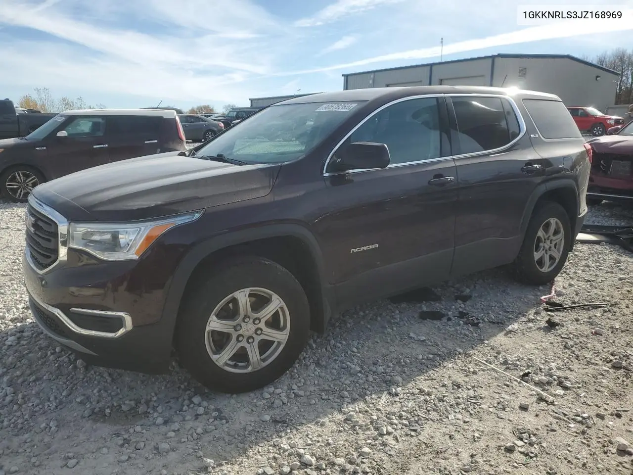 1GKKNRLS3JZ168969 2018 GMC Acadia Sle