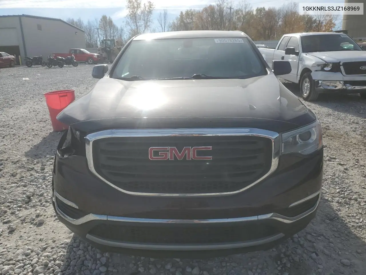 1GKKNRLS3JZ168969 2018 GMC Acadia Sle