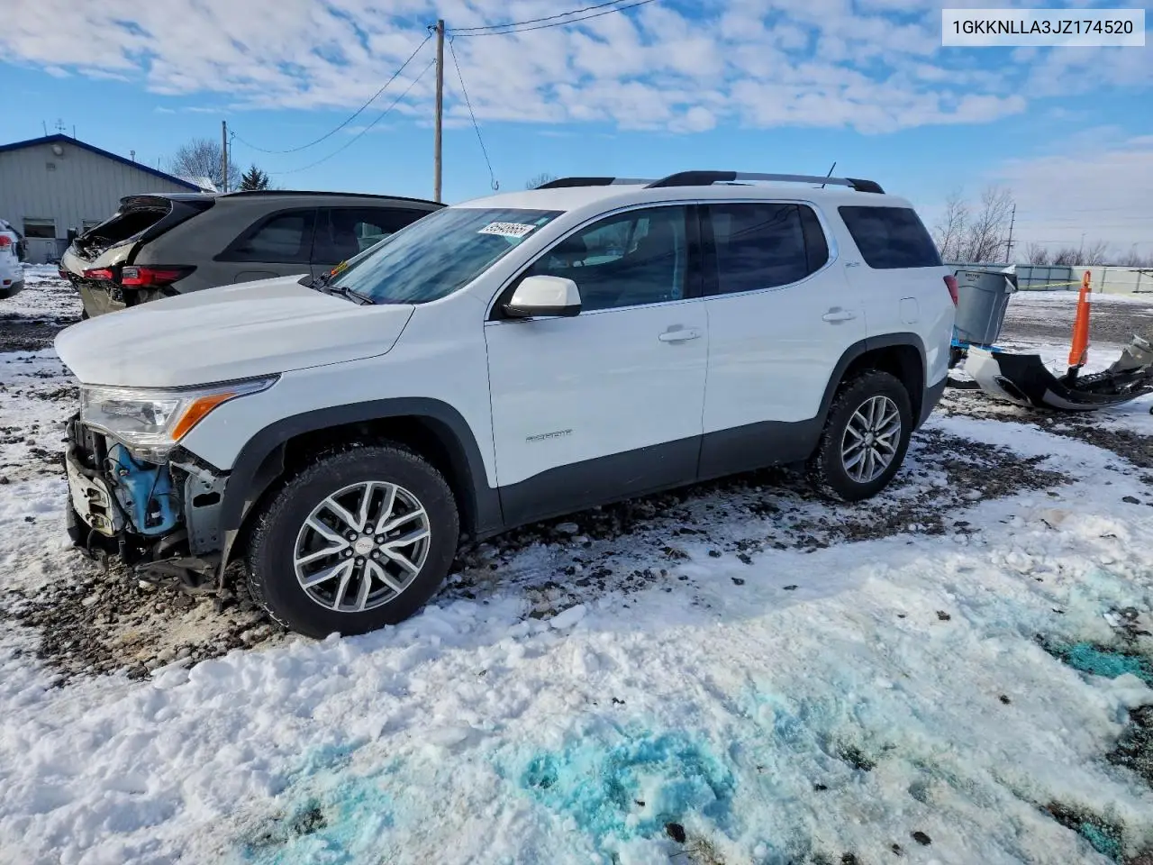 1GKKNLLA3JZ174520 2018 GMC Acadia Sle