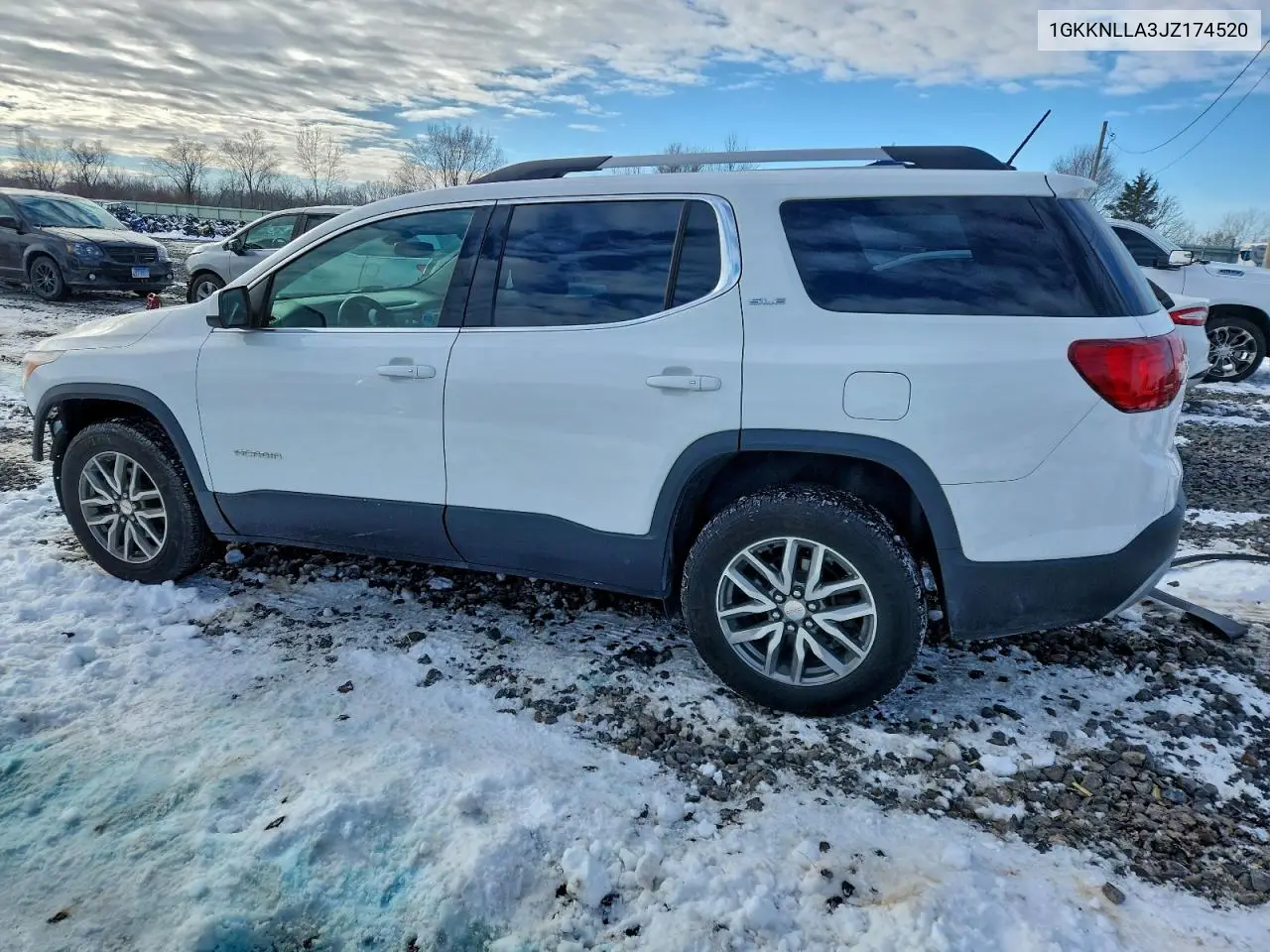 1GKKNLLA3JZ174520 2018 GMC Acadia Sle