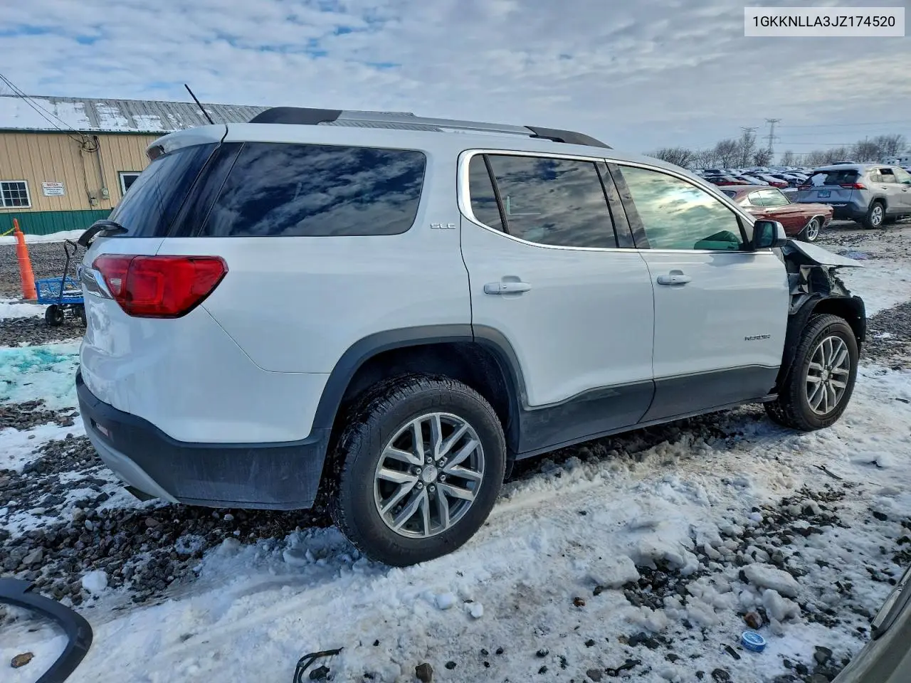 1GKKNLLA3JZ174520 2018 GMC Acadia Sle