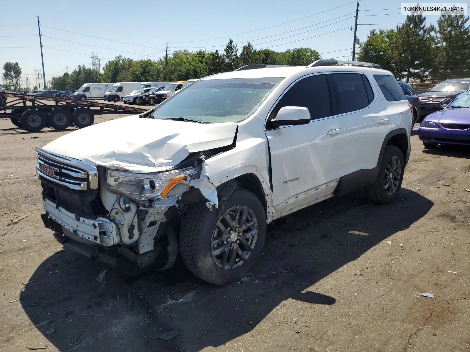 1GKKNULS4KZ178415 2019 GMC Acadia Slt-1